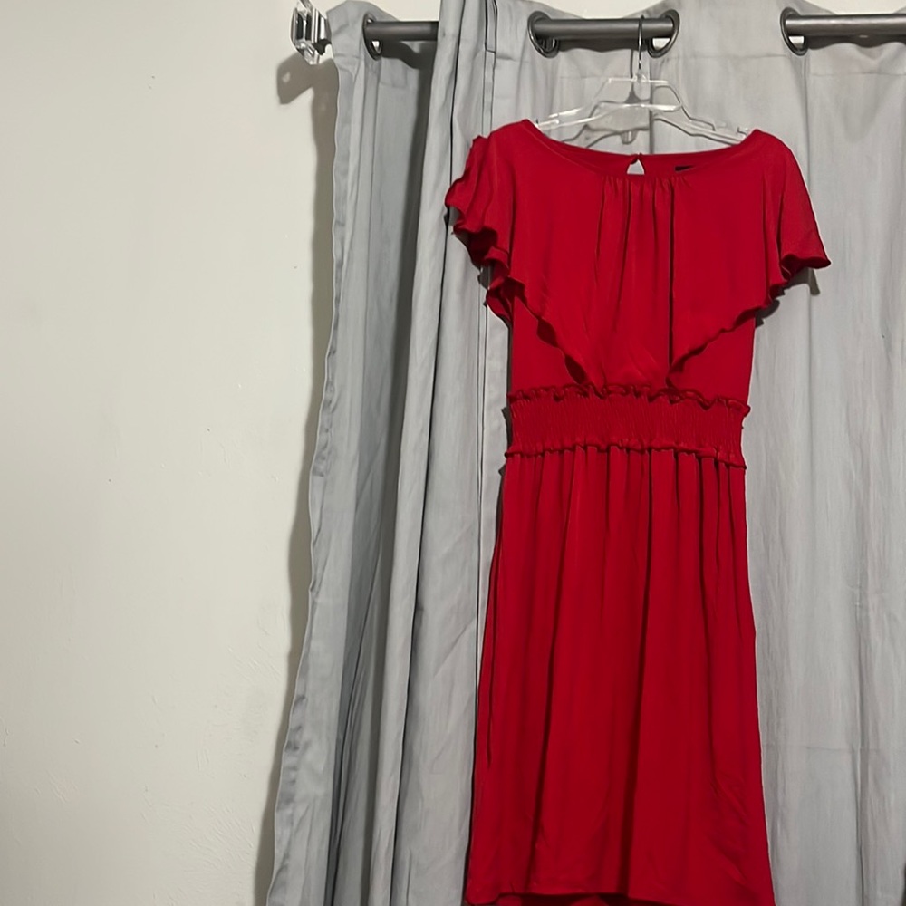 Cute red dress